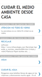 Mobile Screenshot of medioambienteparacasa.blogspot.com
