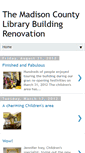 Mobile Screenshot of madisonlibraryrenovation.blogspot.com