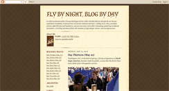 Desktop Screenshot of flybynightblogbyday.blogspot.com