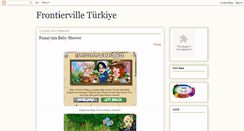 Desktop Screenshot of frontierville-turkiye.blogspot.com