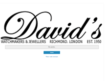 Tablet Screenshot of davidsjewellers.blogspot.com