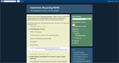Desktop Screenshot of electronic-recycling.blogspot.com