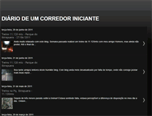 Tablet Screenshot of diariodeumcorredoriniciante.blogspot.com