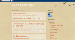 Desktop Screenshot of lkwconcepts.blogspot.com