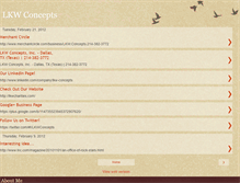 Tablet Screenshot of lkwconcepts.blogspot.com