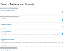 Tablet Screenshot of parentsteachersstudents.blogspot.com