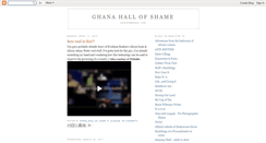 Desktop Screenshot of ghanahallofshame.blogspot.com