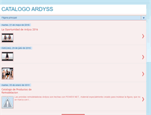 Tablet Screenshot of catalogoardyssper.blogspot.com