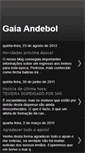 Mobile Screenshot of gaiandebol.blogspot.com