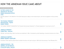 Tablet Screenshot of how-the-armenian-issue-came-about.blogspot.com
