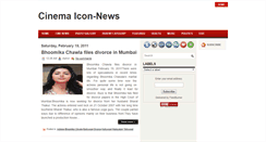 Desktop Screenshot of cinemaicon-news.blogspot.com