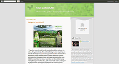Desktop Screenshot of fikirdanrisau.blogspot.com