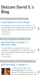 Mobile Screenshot of dotcomdavids.blogspot.com
