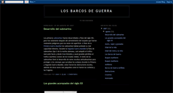 Desktop Screenshot of losbarcosdeguerra.blogspot.com