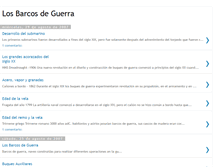 Tablet Screenshot of losbarcosdeguerra.blogspot.com