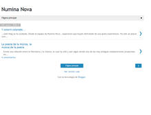 Tablet Screenshot of numinanova.blogspot.com