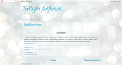 Desktop Screenshot of alice-twilightfanfic.blogspot.com