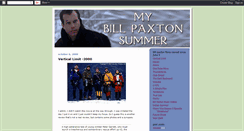 Desktop Screenshot of mybillpaxtonsummer.blogspot.com
