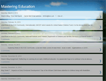 Tablet Screenshot of cbell-masteringeducation.blogspot.com