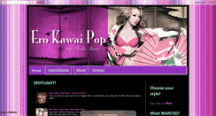 Desktop Screenshot of erokawai-pop.blogspot.com