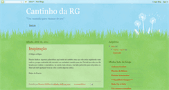 Desktop Screenshot of cantinhodarg.blogspot.com