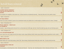 Tablet Screenshot of keloidscars-removal.blogspot.com