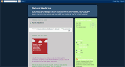 Desktop Screenshot of natmedicine.blogspot.com