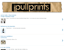 Tablet Screenshot of ipullprints.blogspot.com