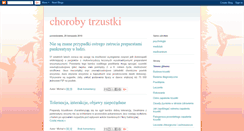 Desktop Screenshot of chorobytrzustki.blogspot.com