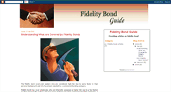 Desktop Screenshot of fidelity-bond.blogspot.com