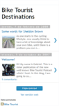 Mobile Screenshot of biketouristdestinations.blogspot.com