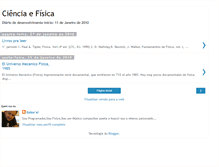 Tablet Screenshot of analisandofisica.blogspot.com