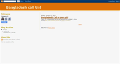 Desktop Screenshot of callgirlbd.blogspot.com