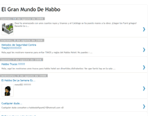Tablet Screenshot of elgranmundodehabbo.blogspot.com