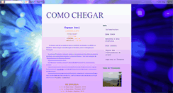 Desktop Screenshot of comochegaraoespacoazul.blogspot.com