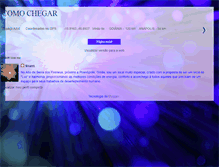 Tablet Screenshot of comochegaraoespacoazul.blogspot.com