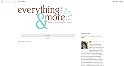 Desktop Screenshot of everythingandmoreevents.blogspot.com