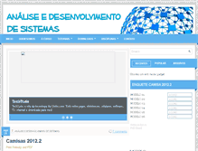 Tablet Screenshot of analise-de-sistemas.blogspot.com