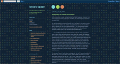 Desktop Screenshot of laylasramblings.blogspot.com