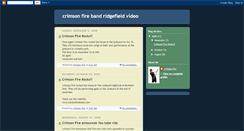 Desktop Screenshot of crimsonfireband.blogspot.com
