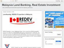 Tablet Screenshot of landbanking-malaysia.blogspot.com
