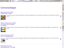 Tablet Screenshot of comunicologos1.blogspot.com