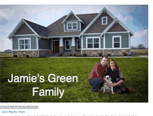 Tablet Screenshot of jamiesgreenfamily.blogspot.com