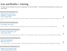 Tablet Screenshot of icontraining.blogspot.com