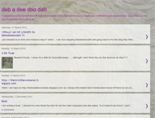 Tablet Screenshot of debadeedoodah.blogspot.com