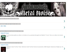 Tablet Screenshot of metal-noise.blogspot.com