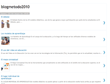 Tablet Screenshot of blogmetodo2010.blogspot.com