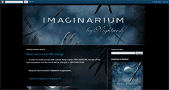 Desktop Screenshot of nightwish-imaginarium.blogspot.com