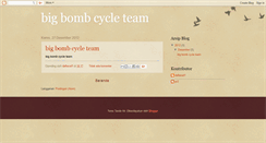 Desktop Screenshot of bigbombcycleteam.blogspot.com