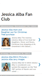 Mobile Screenshot of jessica-alba-fanclub.blogspot.com